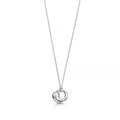 Tiffany Snail Pendant Silver Necklace